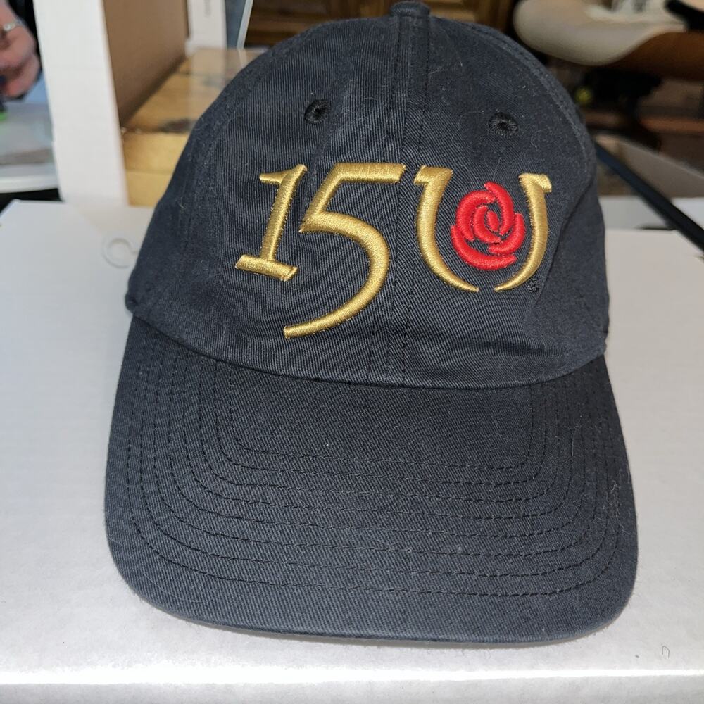 Kentucky Derby Road To Contender Embroidered Hat Woodford Reserve Black New